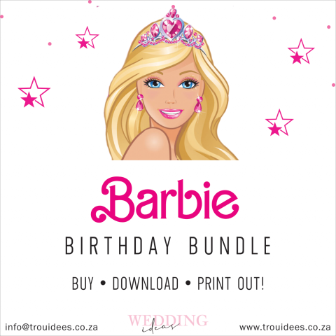 Barbie Children’s Party Stationery
